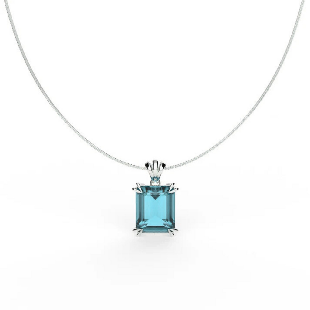 CLAWS AQUA Necklace