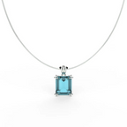 CLAWS AQUA Necklace
