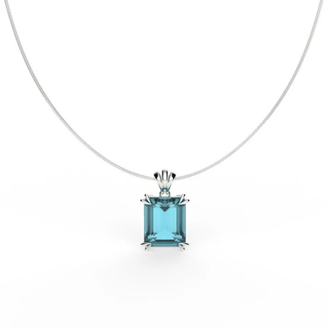 CLAWS AQUA Necklace