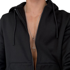 CREDO CROSS Lariat Necklace