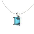 CLAWS AQUA Necklace