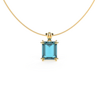 CLAWS AQUA Necklace