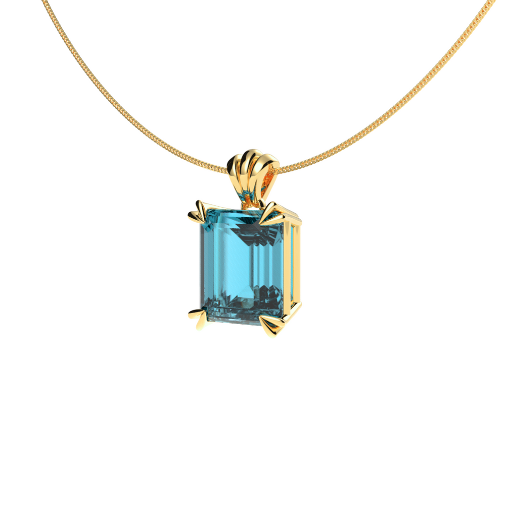 CLAWS AQUA Necklace
