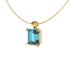 CLAWS AQUA Necklace