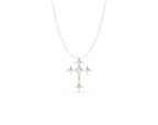 CREDO CROSS Matte Necklace